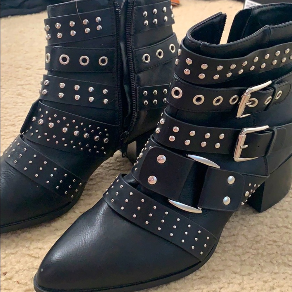 Fergalicious studded boots